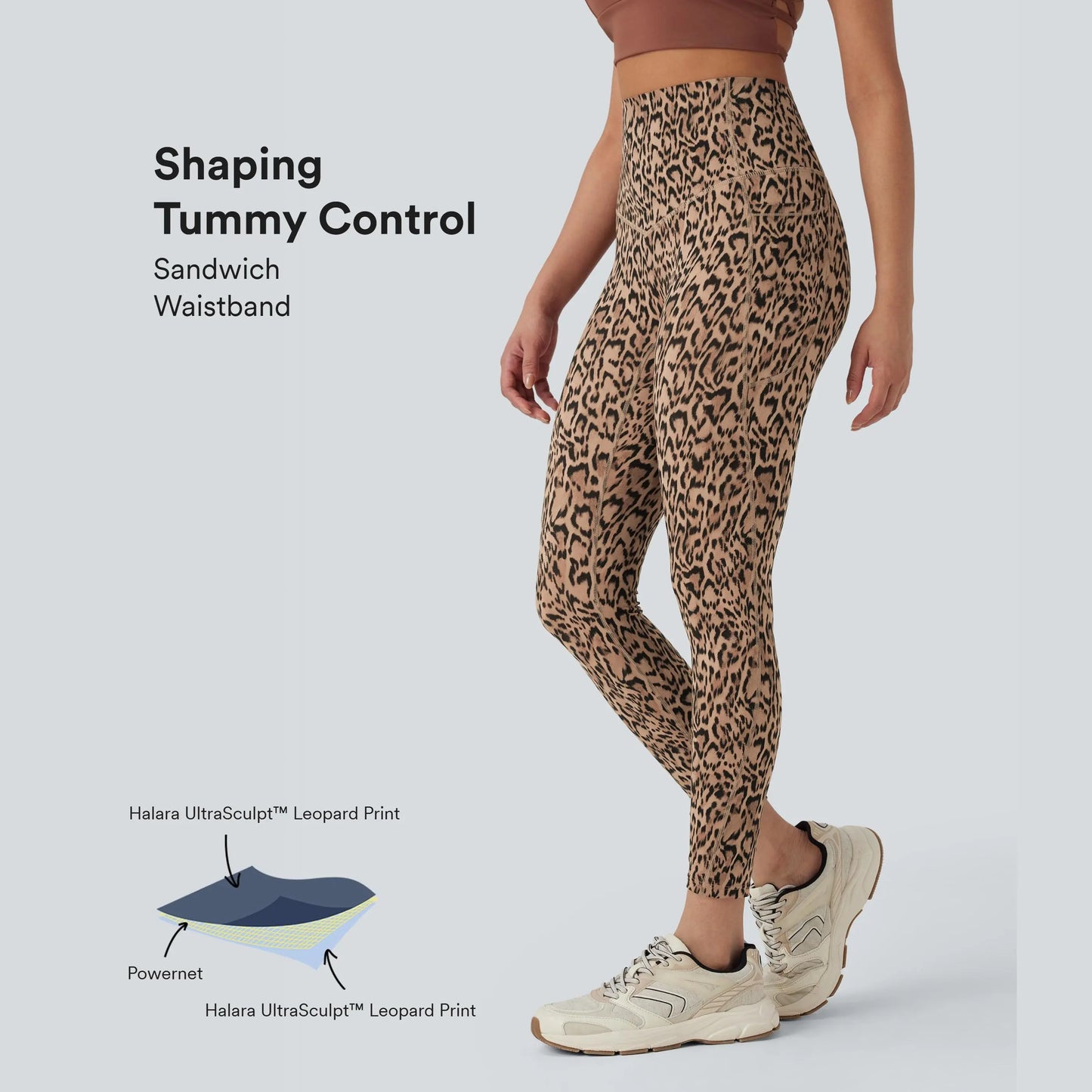 Halara Ultrasculpt High Waisted Tummy Control Pocket Shaping Training Leggings #Tiktokshopspringglowup