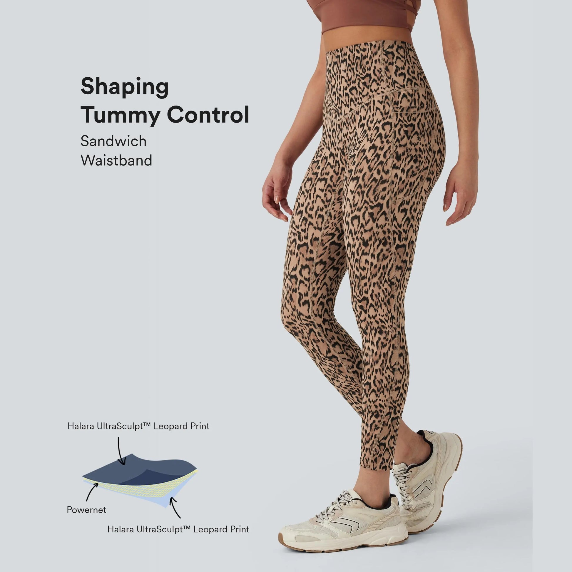 Halara Ultrasculpt High Waisted Tummy Control Pocket Shaping Training Leggings #Tiktokshopspringglowup